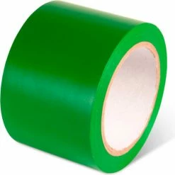 Global Industrial Safety Tape, 3"W x 108'L, 5 Mil, Green, 1 Roll