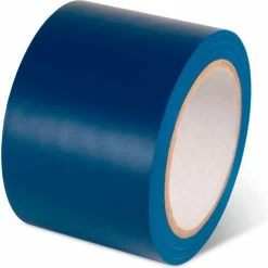 Global Industrial™ Safety Tape, 4"W x 108'L, 5 Mil, Blue, 1 Roll