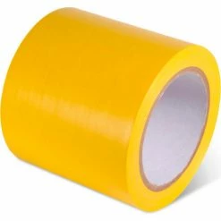 Global Industrial™ Safety Tape, 4"W x 108'L, 5 Mil, Yellow, 1 Roll
