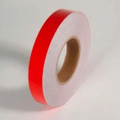Incom Manufacturing Reflective Marking Tape, Red, 1"W x 150'L Roll, RST531