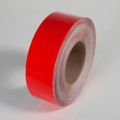 Incom Manufacturing Reflective Marking Tape, Red, 2"W x 150'L Roll, RST532