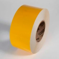 Incom Manufacturing Reflective Marking Tape, Yellow, 4"W x 150'L Roll, RST554