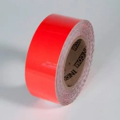 Incom Manufacturing Tuff Mark Tape, Red, 2"W x 100'L Roll, TM1102R