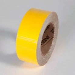 Incom Manufacturing Tuff Mark Tape, Yellow, 2"W x 100'L Roll, TM1102Y