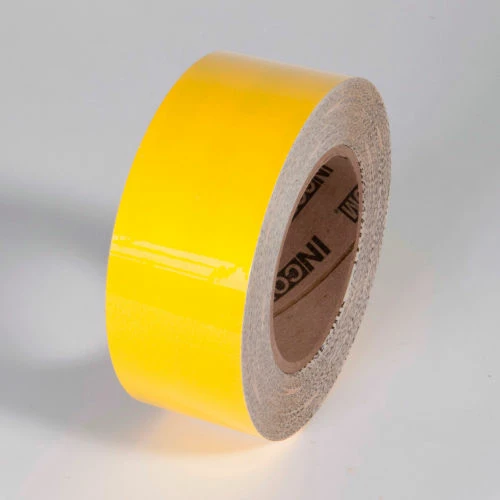 Incom Manufacturing Tuff Mark Tape, Yellow, 4"W x 100'L Roll, TM1104Y 1 Incom Manufacturing Tuff Mark Tape, Yellow, 4"W x 100'L Roll, TM1104Y