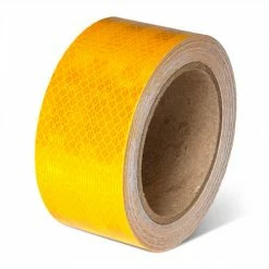 Incom Manufacturing INCOM School Bus Conspicuity Reflective Tape, 2"W x 150'L, Yellow, Roll