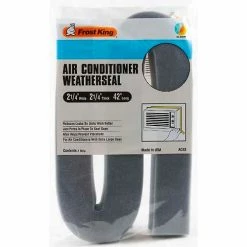 Frost King® Air Conditioner Weatherseal, 42"L x 2-1/4"W, Black - Pkg Qty 18