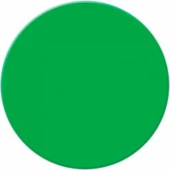 Accuform PTP208GN Tough-Mark™ Heavy-Duty Floor Marking Shape, 3-1/2" Circle, Green