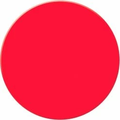 Accuform PTP208RD Tough-Mark™ Heavy-Duty Floor Marking Shape, 3-1/2" Circle, Red