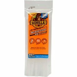 Gorilla Hot Glue 8in Mini 25CT 4PC Bulk - Pkg Qty 32