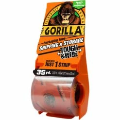 Gorilla Packaging Tape, 2.88" x 35 yd. With Dispenser - Pkg Qty 6