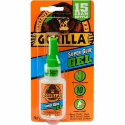 Gorilla Super Glue Gel 15G 12PC Display - Pkg Qty 12