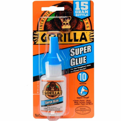 Gorilla Super Glue 15G 12PC Display - Pkg Qty 24 1 Gorilla Super Glue 15G 12PC Display - Pkg Qty 24