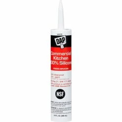 DAP Products DAP® Commercial Kitchen 100% Silicone Sealant - 9.8 oz., White - 7079808656 - Pkg Qty 12