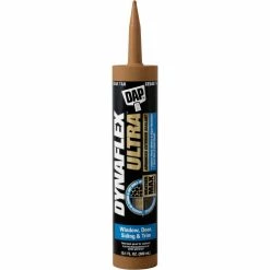 DAP Products DAP® DYNAFLEX ULTRA™ Advanced Exterior Sealant - 10.1 oz., Cedar Tan - 7079818221 - Pkg Qty 12