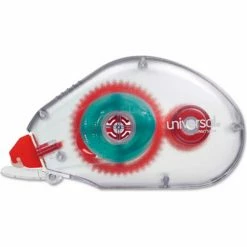 Universal Glue Tape, Permanent, 3/8" x 394", 2/Pack