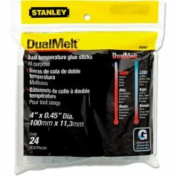 Stanley Bostitch® Dual Temperature Glue Sticks, 4 in Stick, 24/Pack
