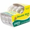 Duck® Permanent Double-Stick Tape, 1/2" x 300", 1" Core, Clear