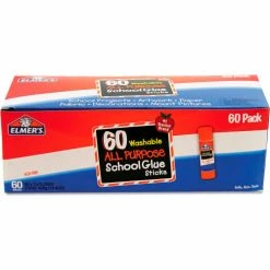 Elmer's® Washable All Purpose School Glue Sticks, Clear, 60/Box