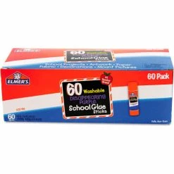 Elmer's® Disappearing Purple All Purpose Glue Sticks, Purple/Clear, 60/Box