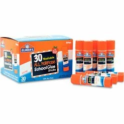 Elmer's® Washable School Glue Sticks, 30/Box