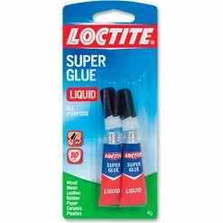 Loctite® All-Purpose Super Glue, 2 gram Tube, 2/Pack