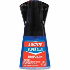 Loctite® Super Glue Brush On, 0.17 oz, Clear