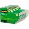 Scotch® Magic Tape & Refillable Dispenser, 3/4" x 300", 1" Core, 4/Pack