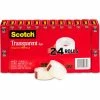 Scotch® Transparent Tape, 3/4" x 1000", 1" Core, Clear, 24/Pack