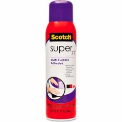 Scotch® Super 77 Multipurpose Spray Adhesive, 13.57 oz, Aerosol