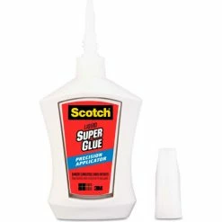 Scotch® Super Glue Liquid, Precision Applicator, 0.14 oz