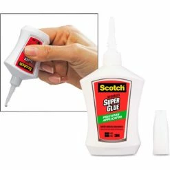 Scotch® Super Glue Gel, Precision Applicator, 0.14 oz