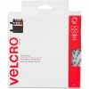 Velcro Brand VELCRO® Brand Sticky-Back® Fasteners, 3/4" dia. Coins, White, 200/BX