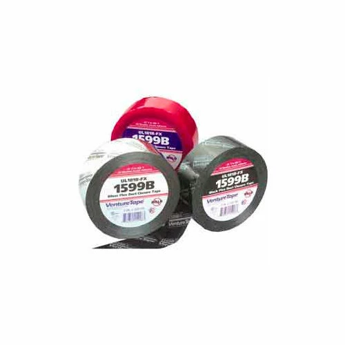 3M™ VentureTape FlexDuct Closure Tape, 2 IN x 120 Yards, Black, 1599B-G512 1 3M™ VentureTape FlexDuct Closure Tape, 2 IN x 120 Yards, Black, 1599B-G512