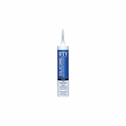 White Lightning Contractor Rtv Silicone Sealant - Black - Pkg Qty 12