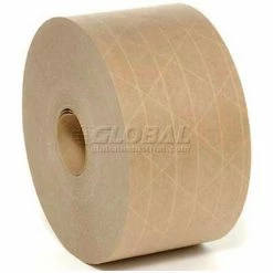 Holland Gold Banner Reinforced Water Activated Tape 3" x 450' 5 Mil Tan - Pkg Qty 10
