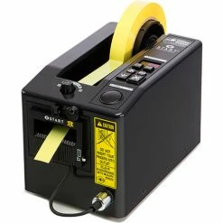 START International Electric Tape Dispenser For Thin Tapes Up To 2"W 6 START International Electric Tape Dispenser For Thin Tapes Up To 2"W -Adhesives, Sealants & Tape Sales 2022 zcm1000 T yellow right side